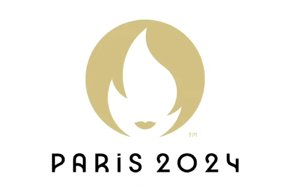 Paris 2024 Logo Blue And Red