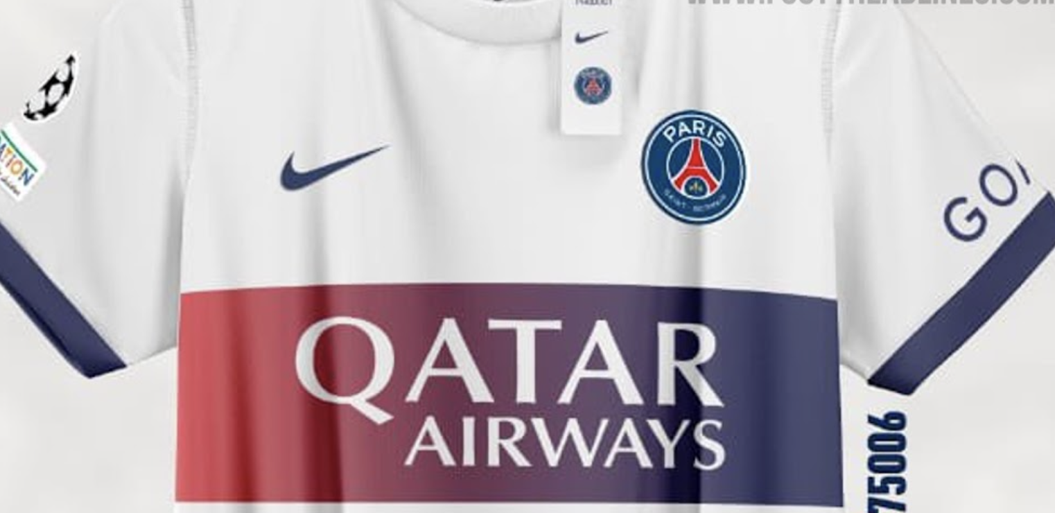maillot PSG exterieur 24