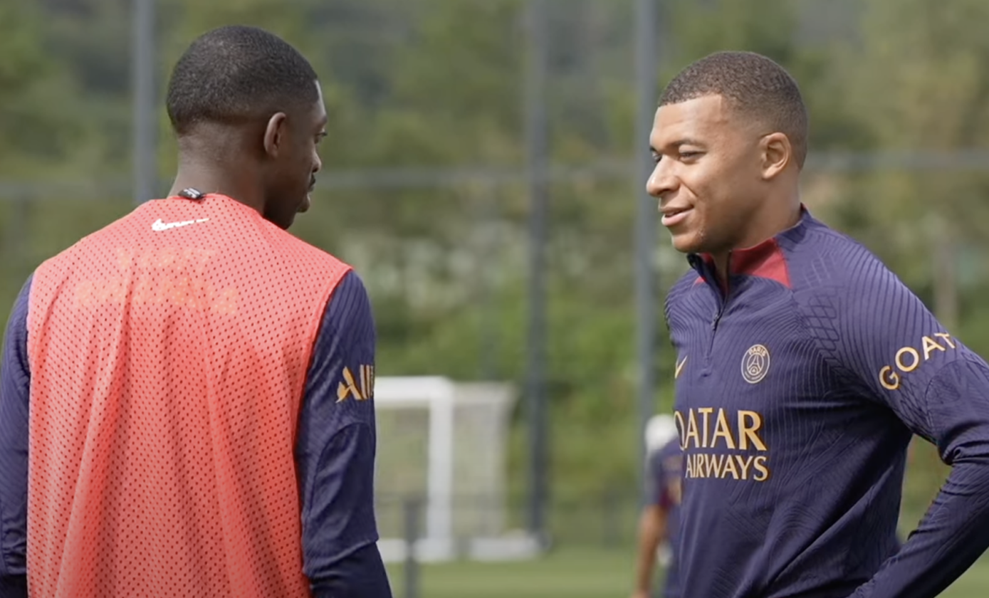 Mbappe et Dembele 1