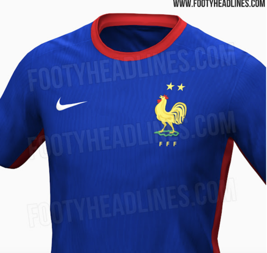 EN IMAGES. Le maillot des Bleus pour l\u2019Euro 2024