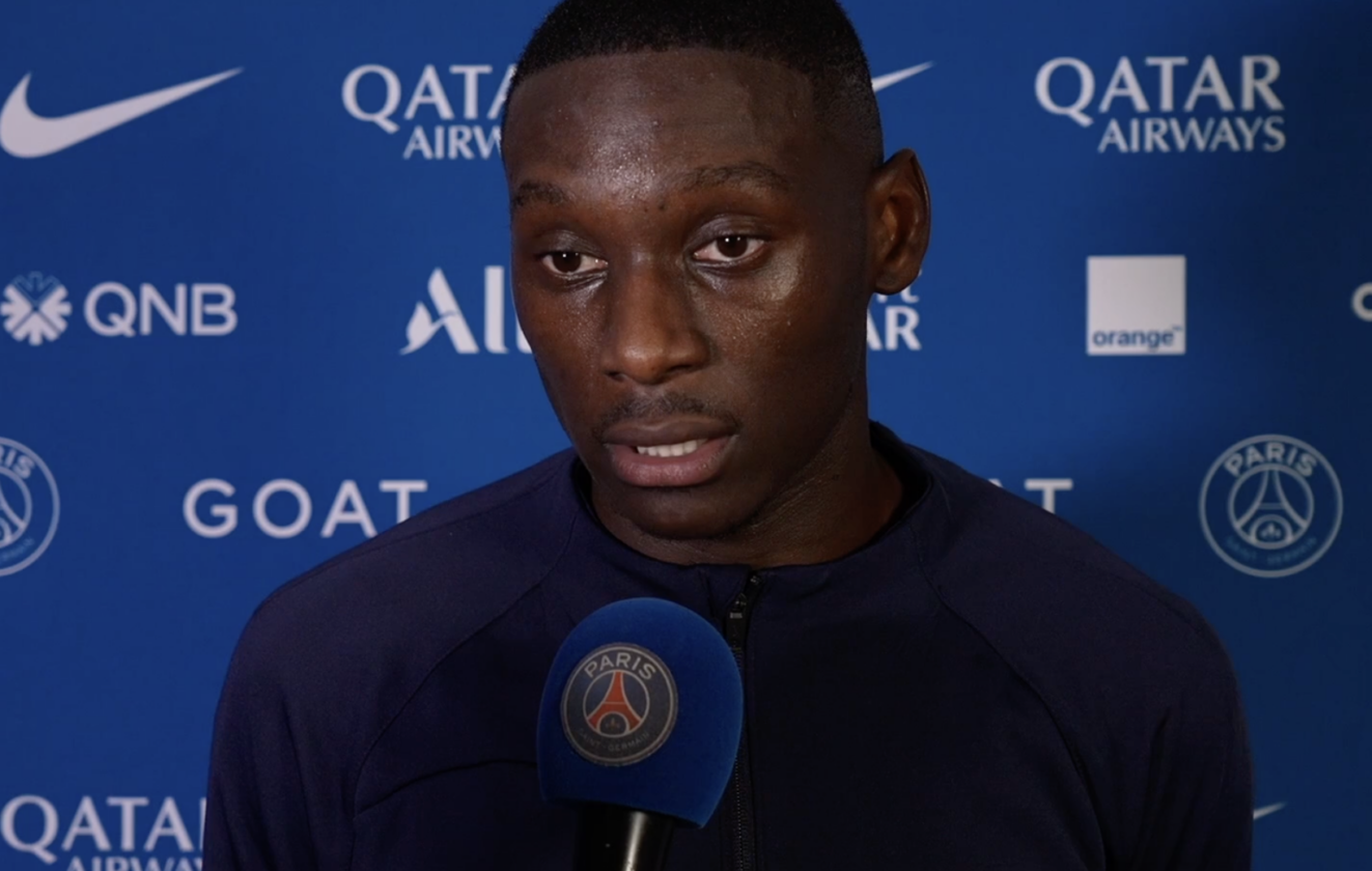 Randal Kolo Muani (crédit photo PSG.fr)