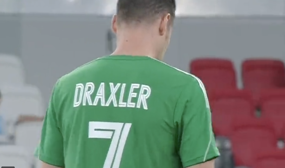 Draxler quitte le terrain
