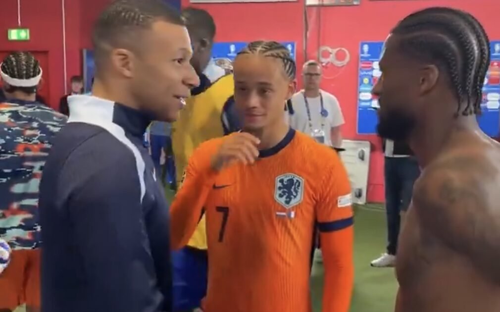 Kylian Mbappe et Xavi Simons