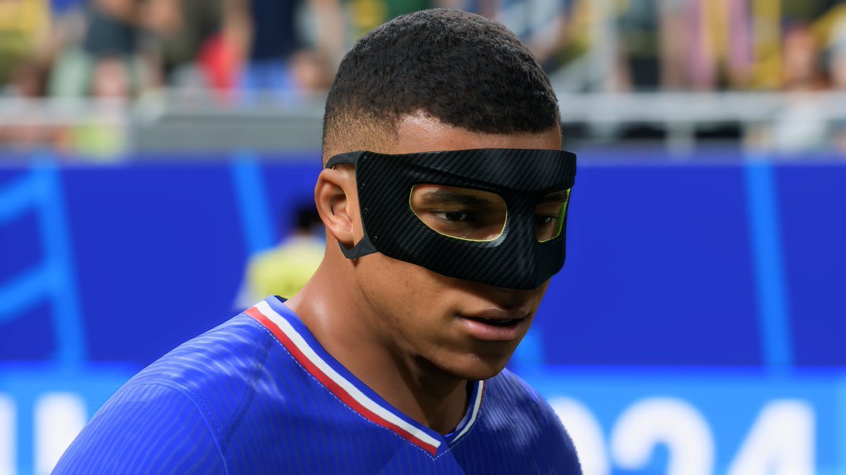 Mbappe masque