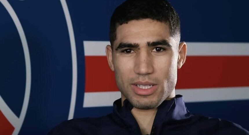 Achraf Hakimi  - copyright PSG