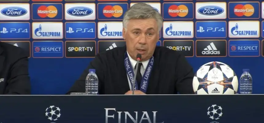 Carlo Ancelotti - copyright UEFA