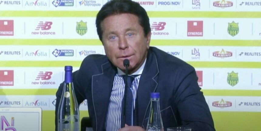 Le président du FC Nantes Waldemar Kita