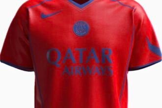 Le maillot Third du PSG saisons 2025/2026