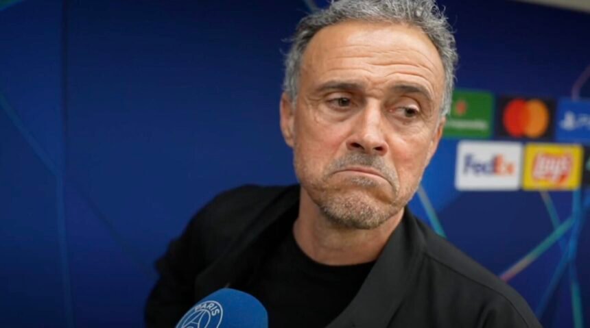 Luis Enrique, entraîneur du PSG
