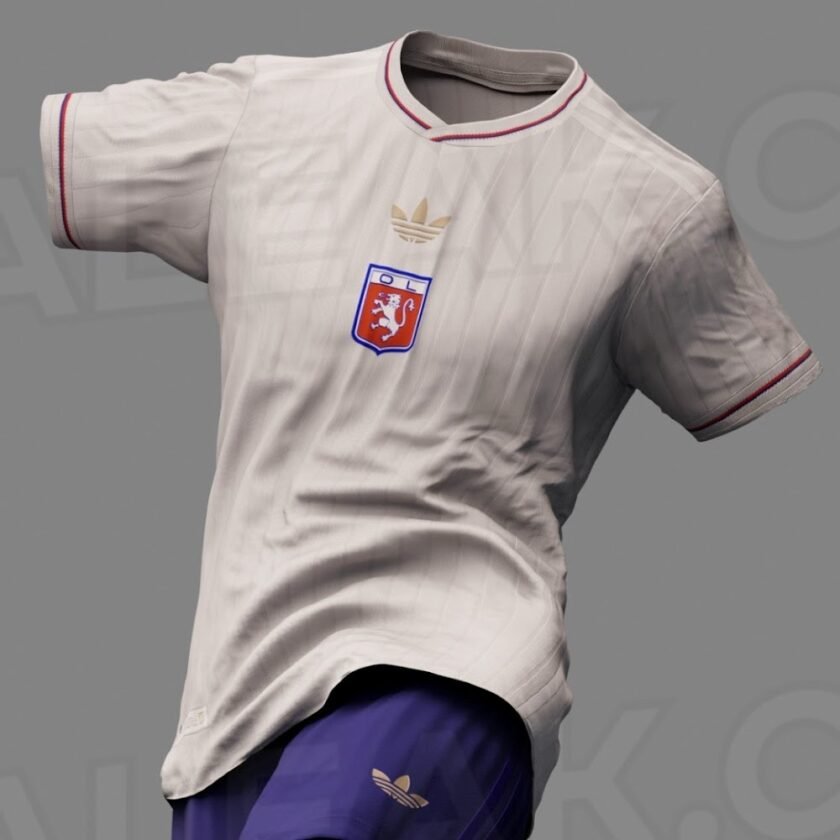 OL : un maillot rétro exceptionnel pour les 75 ans du club !