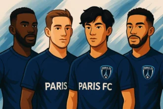 Le Paris FC en Ligue 1 pour la saison 2025-2026