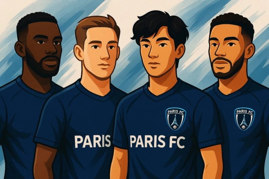 Le Paris FC en Ligue 1 pour la saison 2025-2026