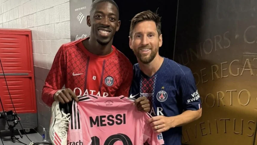 Dembélé et Messi