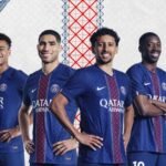 Le PSG avec son maillot 2025/2026