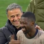 Luis Enrique et Ousmane Dembélé