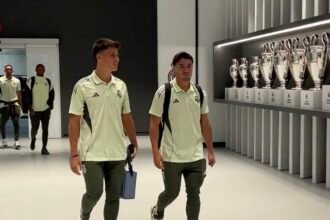 Le couloir à trophée du Real Madrid