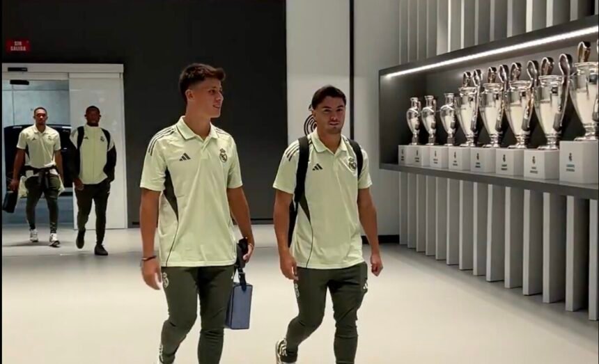 Le couloir à trophée du Real Madrid