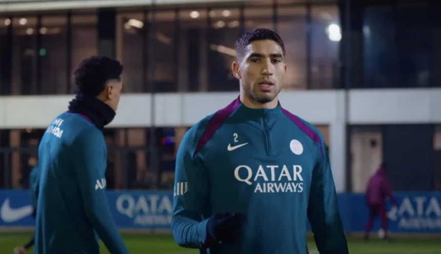 Achraf Hakimi - copyright PSG