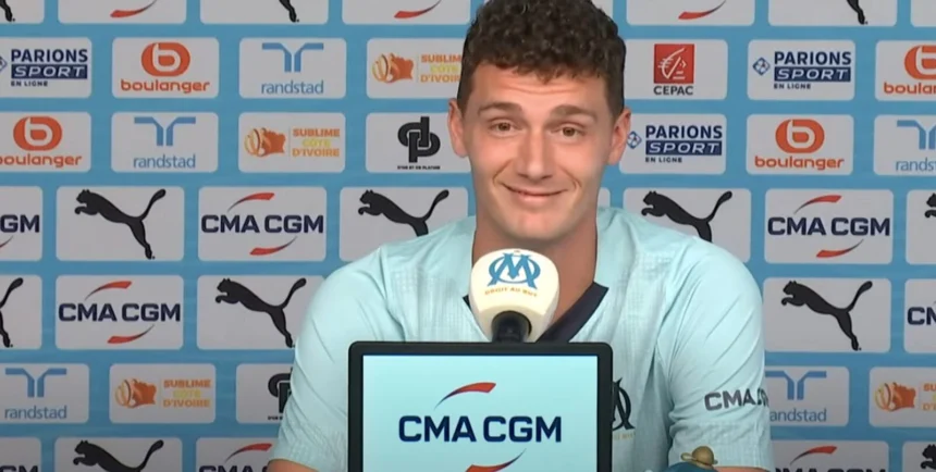 Benjamin Pavard (Credit photo OM / montage Kickfootball)