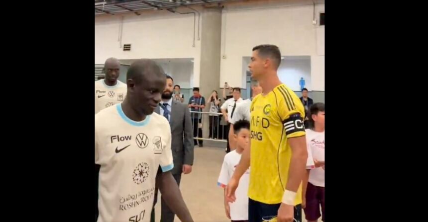 Kanté ignore Cristiano Ronaldo