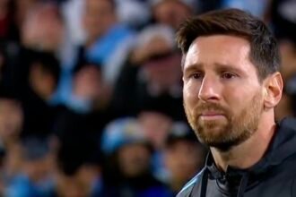 Messi en larmes pour son dernier match avec l'Argentine