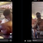 Trop chaud dans l'avion, les joueurs finissent en caleçon !