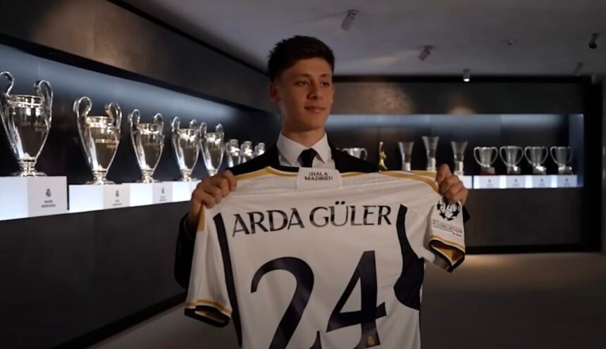 Arda Guler  - copyright Real Madrid