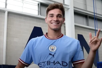 Julian Álvarez (Credit photo Manchester City)