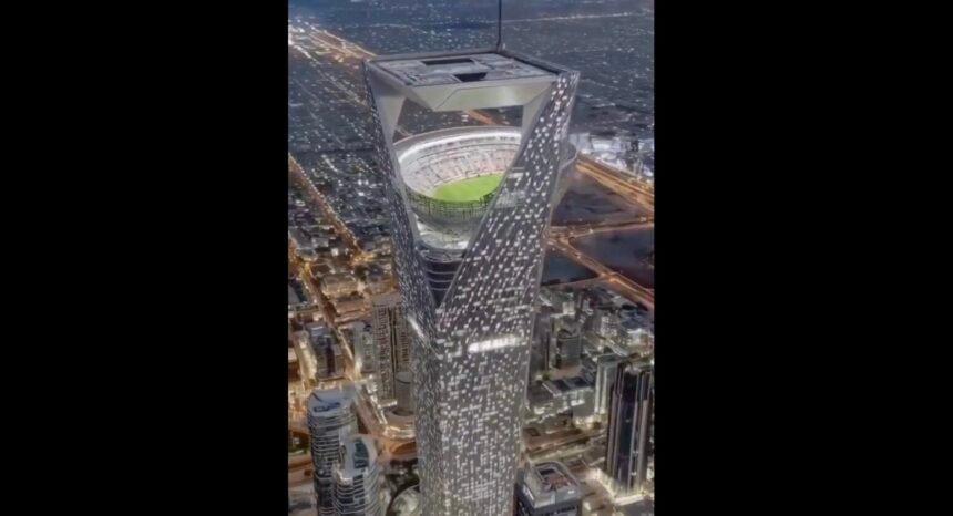 L'Arabie Saoudite dévoile un stade... dans le ciel