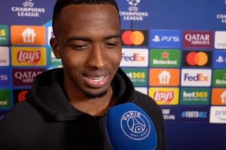 William Pacho (Credit photo PSG)