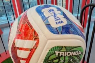 Trionda, le ballon officiel qui veut révolutionner le football.