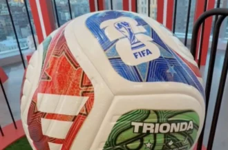 Trionda, le ballon officiel qui veut révolutionner le football.