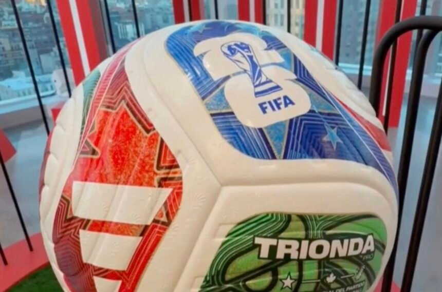 Trionda, le ballon officiel qui veut révolutionner le football.