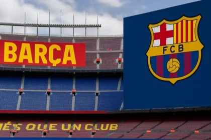 Le Barça au Camp Nou (Visuel IA, Kickfootball.fr)
