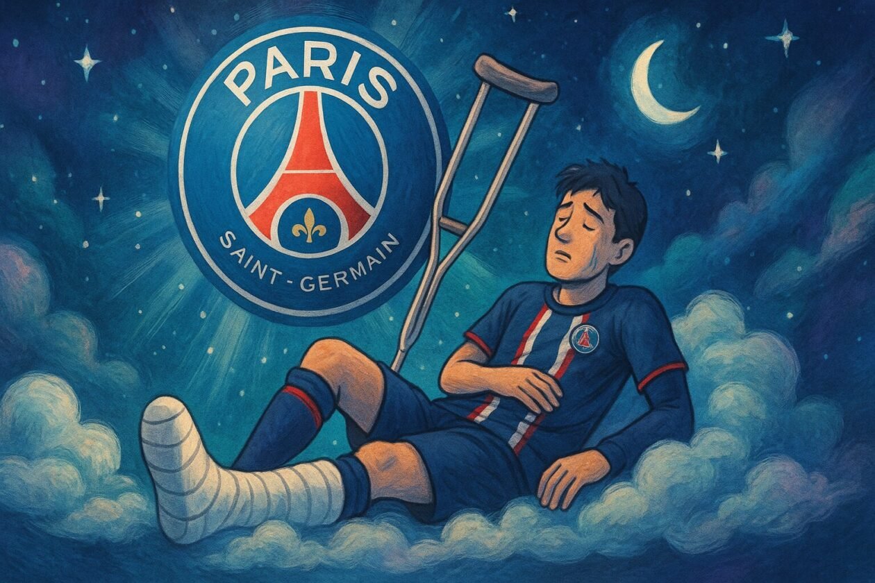 Deux équipes blessées, le vestiaire du PSG est décimé !