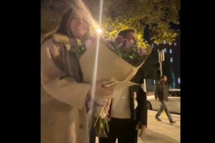 VIDEO - Un couple surprend Lionel Messi en pleine nuit dans la rue