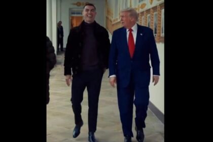 VIDEO. Cristiano Ronaldo rigole avec Donald Trump !