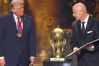Trump et Infantino (Credit photo FIFA)