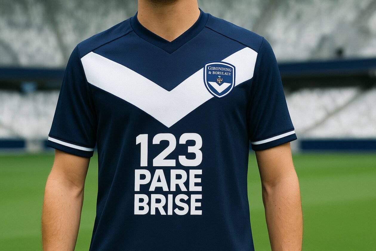 Girondins de Bordeaux : les nouveaux maillots de la saison 2025/2026