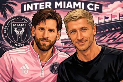 L’Inter Miami de Lionel Messi. avec Lewandowski ?