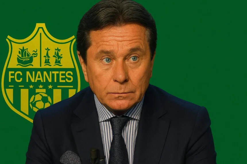 Le président du FC Nantes Waldemar Kita