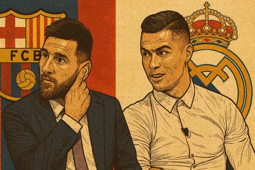 Messi et Cristiano Ronaldo