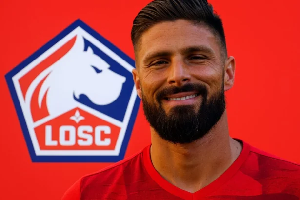 Olivier Giroud - Lille : LOSC