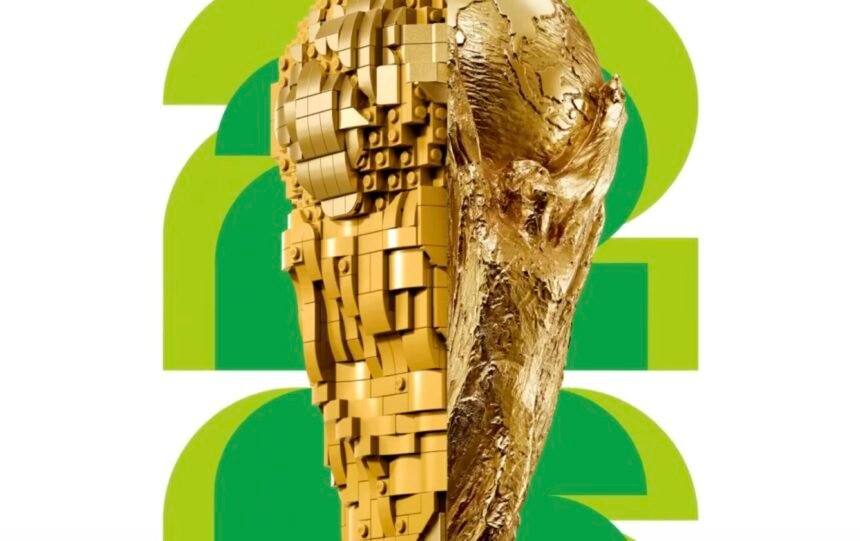 Voici le trophée de la Coupe du monde… version Lego !