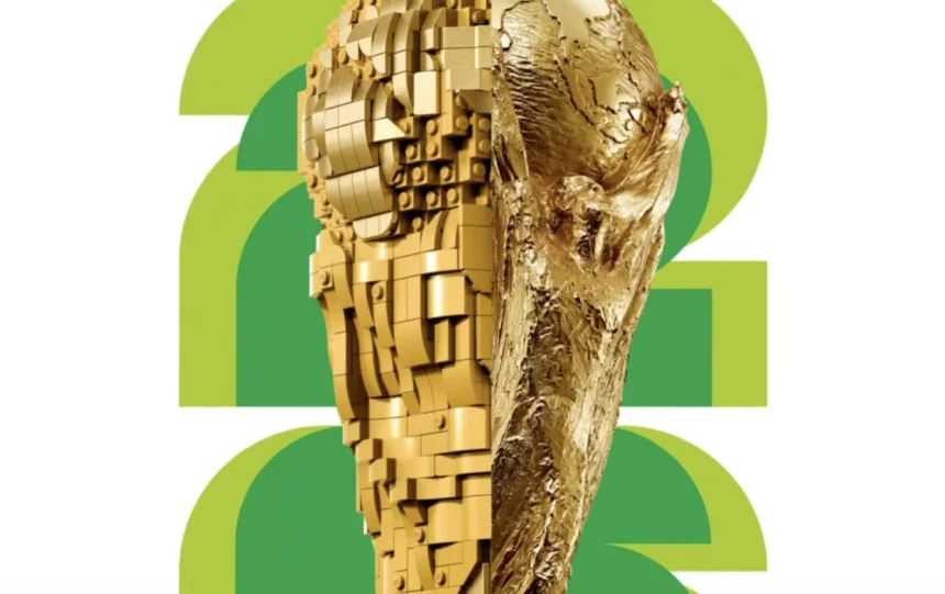 Voici le trophée de la Coupe du monde… version Lego !