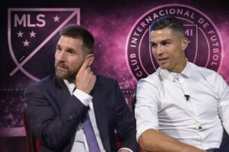 Cristiano Ronaldo et Leo Messi