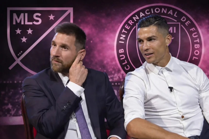 Cristiano Ronaldo et Leo Messi (crédit photo Ballon d'Or, montage Kickfootball)