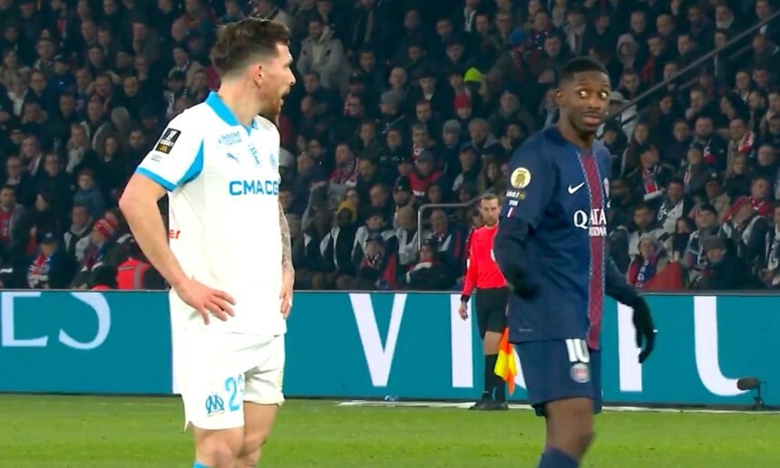 Dembélé taille Balerdi en plein PSG/OM