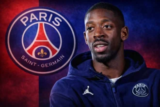 Ousmane Dembélé. PSG
