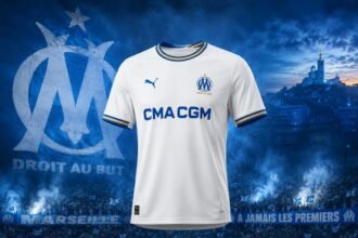 Le nouveau maillot de l'OM